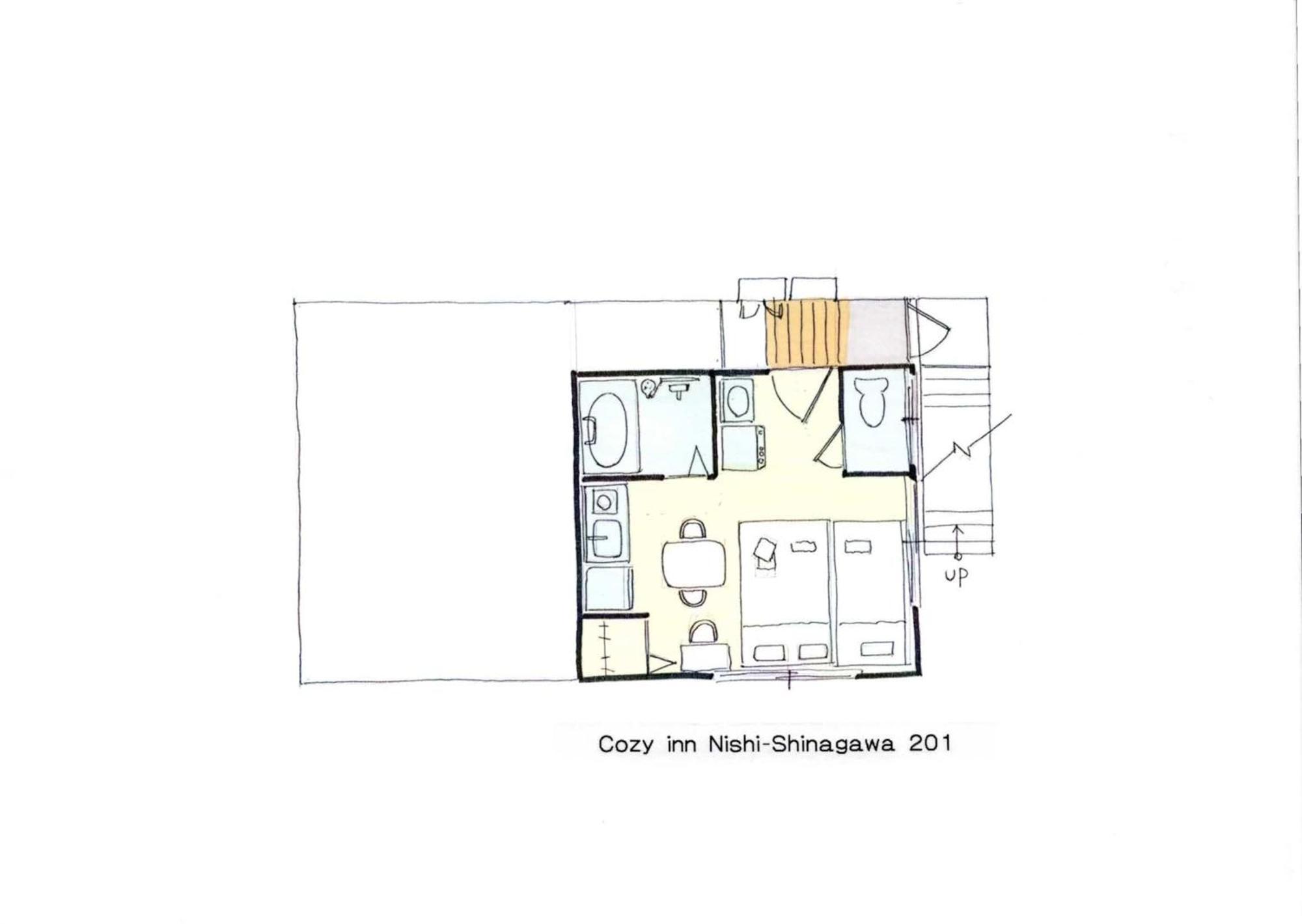 Apartamento Cozy 西品川201 Tóquio